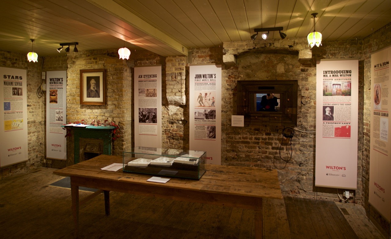 The John Wilton History Room at Wilton's Music Hall © Quentin Colville